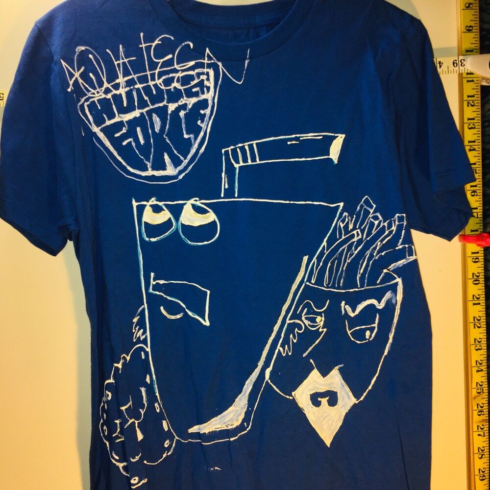OFFICIAL Aqua Teen Hunger Force T-shirt w/ original artwork cartoon network